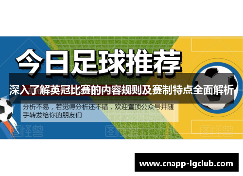 深入了解英冠比赛的内容规则及赛制特点全面解析 深入了解英冠比赛的内容规则及赛制特点全面解析