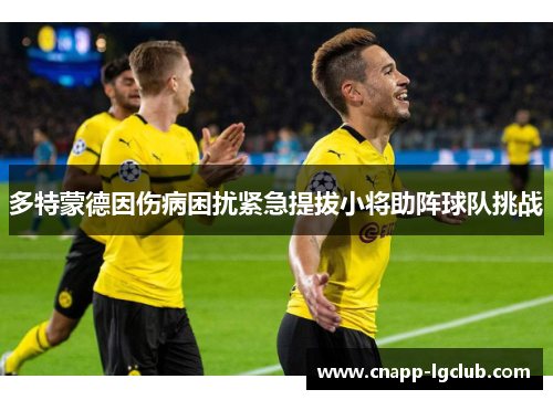 多特蒙德因伤病困扰紧急提拔小将助阵球队挑战